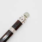 Bloodroot Sovereign Wand - Extra Long Jasper Wand with Ball Top - 26cm – view 7