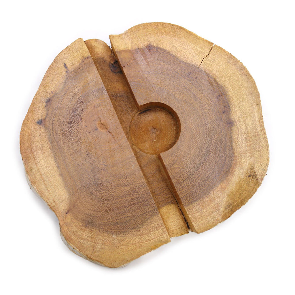 Large Gamal Wood Phone Holder - Whitewash – view 7