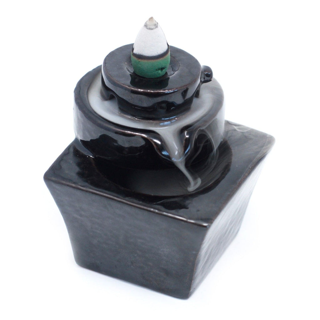 Backflow Incense Burner - Round to Square – view 2