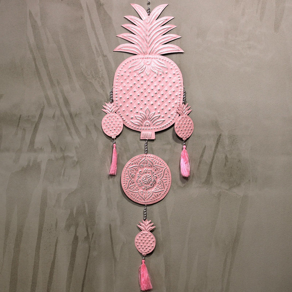 Bali Aluminium Wall Mobile - Pineapples