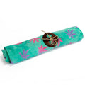 Bali Block Print Sarong - Tropical Leaves - 155x120cm