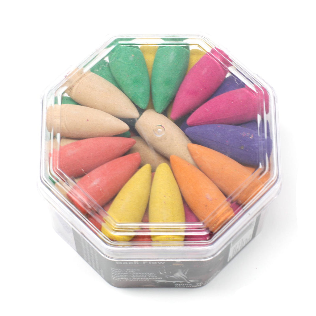 Long Backflow Incense Cones - Assorted Fragrances – view 3