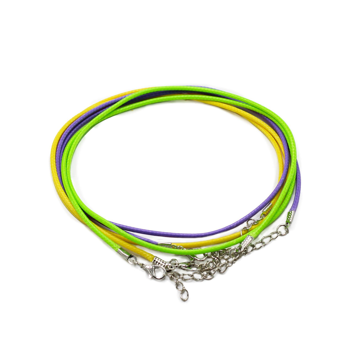 Waxed Cotton Pendant Cord 2mm x 55cm - Assorted Colours – view 2