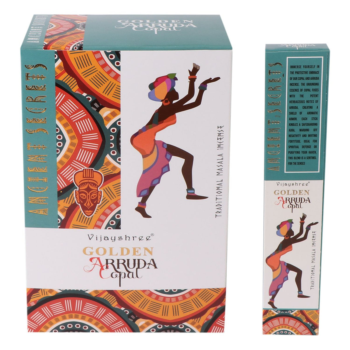 Golden Copal and Arruda Incense Sticks (15g) – view 3