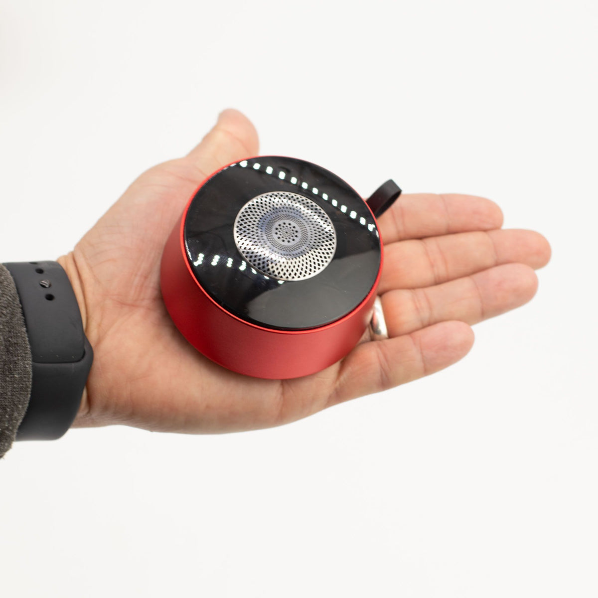 Red Mandala LED Mini Bluetooth Speaker – view 2