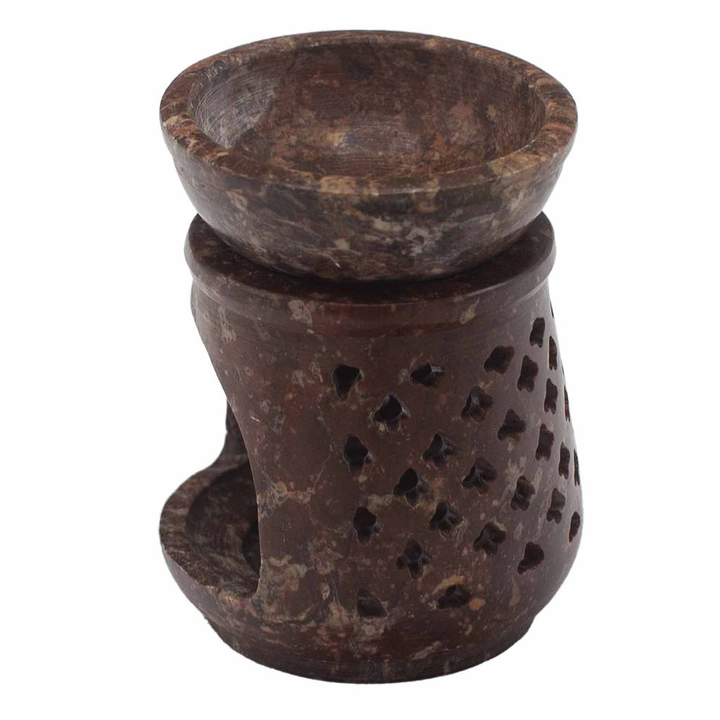 Small Soapstone Oil Burner 8cm - Classic – view 3