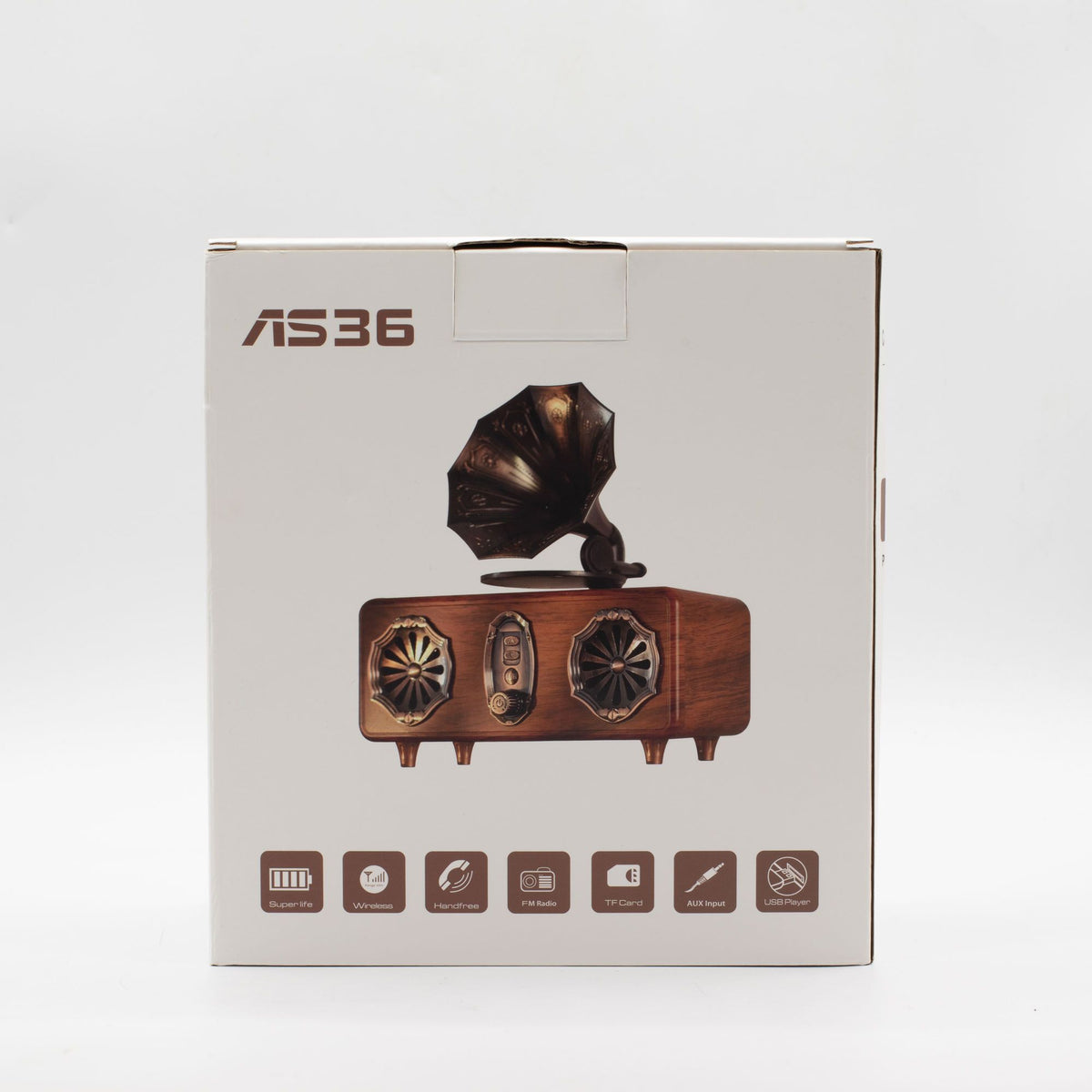 Retro Double Gramophone Bluetooth Speaker – view 10