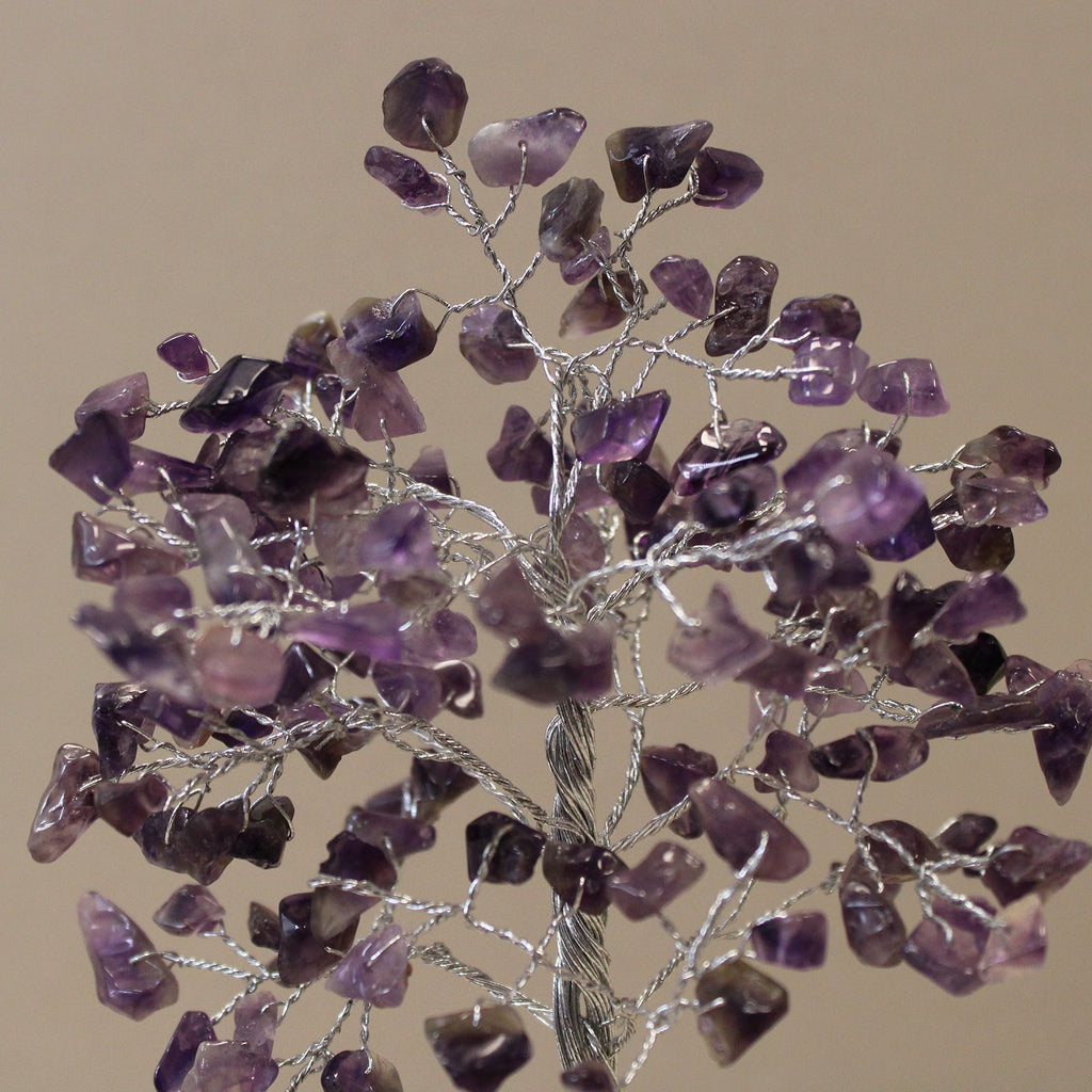 Amethyst Gemstone Tree with Orgonite Base - 160 Stones – view 3