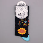 Hop Hare Bamboo Socks Mandala Flowers Print (36-40)
