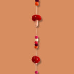 Felt Wall Hanging 110cm - Redtop Mushrooms – view 2
