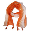 Nomad Sari Turtle Print Summer Scarf - Coral