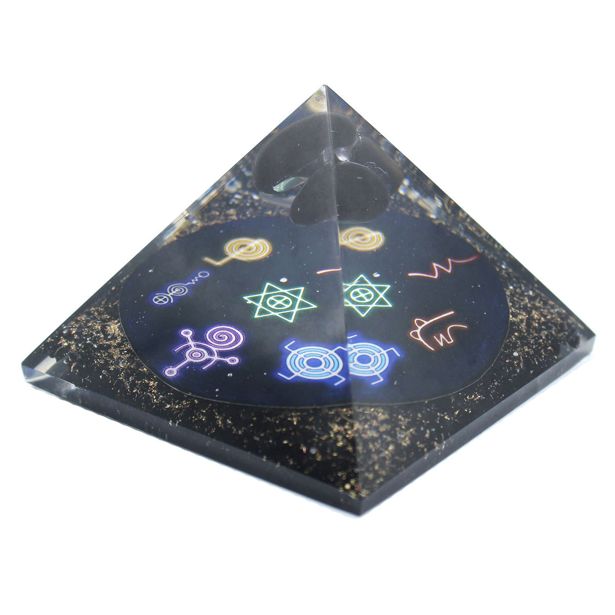 Orgonite Pyramid - Midnight Reiki - 90mm – view 3