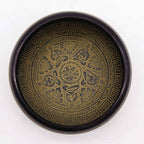 Earth Powder Singing Bowl - Mantra Five Buddha (16cm) – view 2