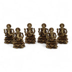 Brass Ganesha Miniature Statue - 37mm – view 7