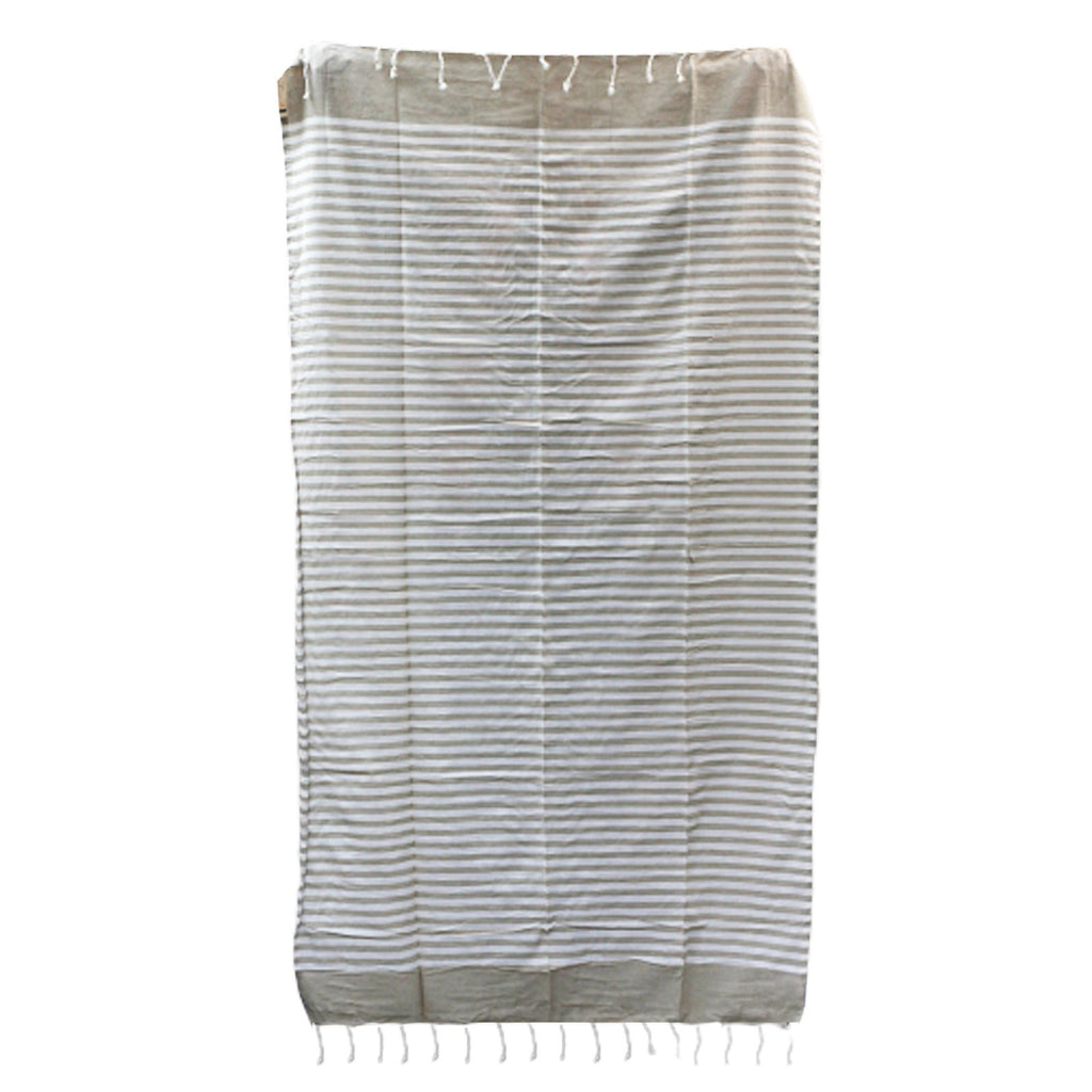 Cotton Pareo Throw - 100x180 cm - Warm Sand – view 2