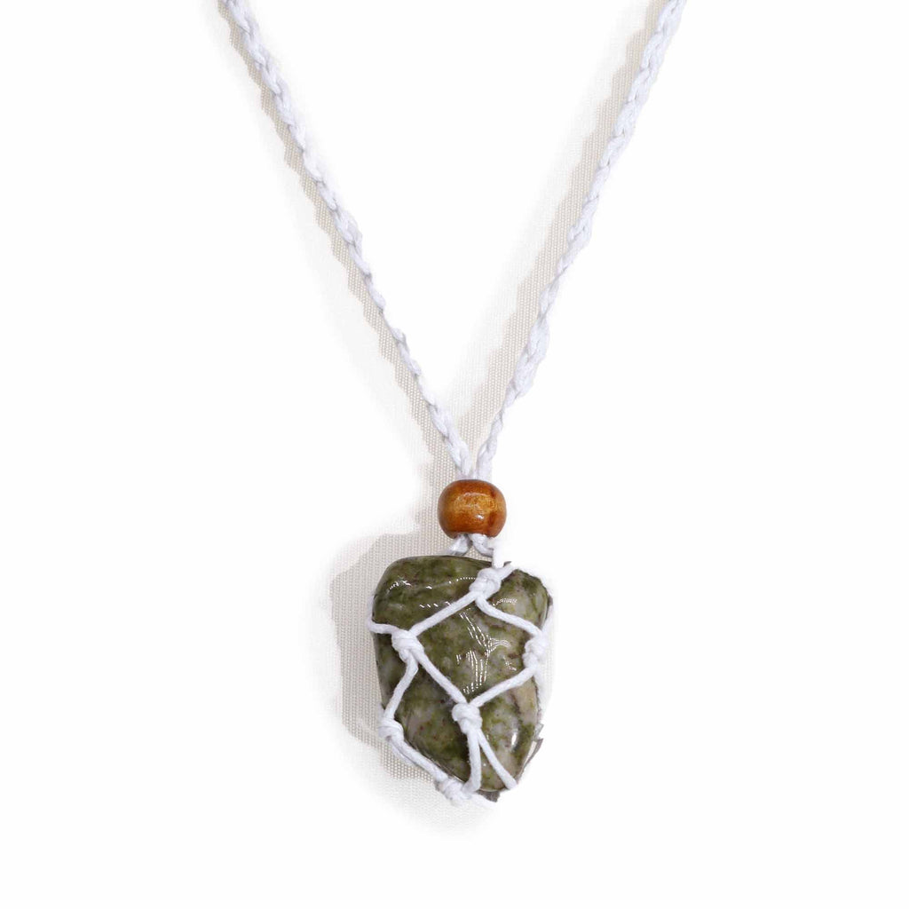 Waxed Cotton Necklace Cord 45cm - White – view 6