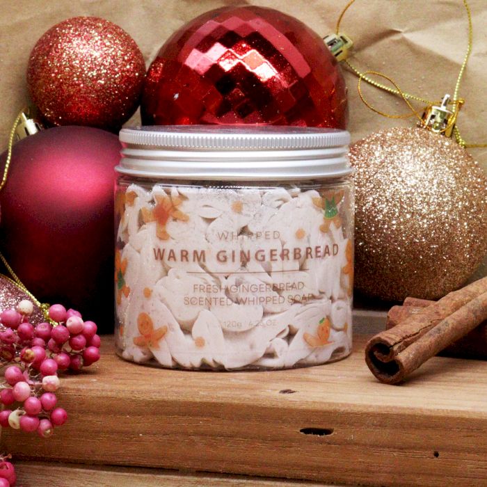 Warm Gingerbread Whipped Cream Soap 120g – view 4