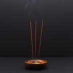 Buddha Incense Stick & Cone Burner Disc - Mango Wood – view 3
