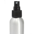 Aluminium Bottle 100ml with Black Spray Top – view 2