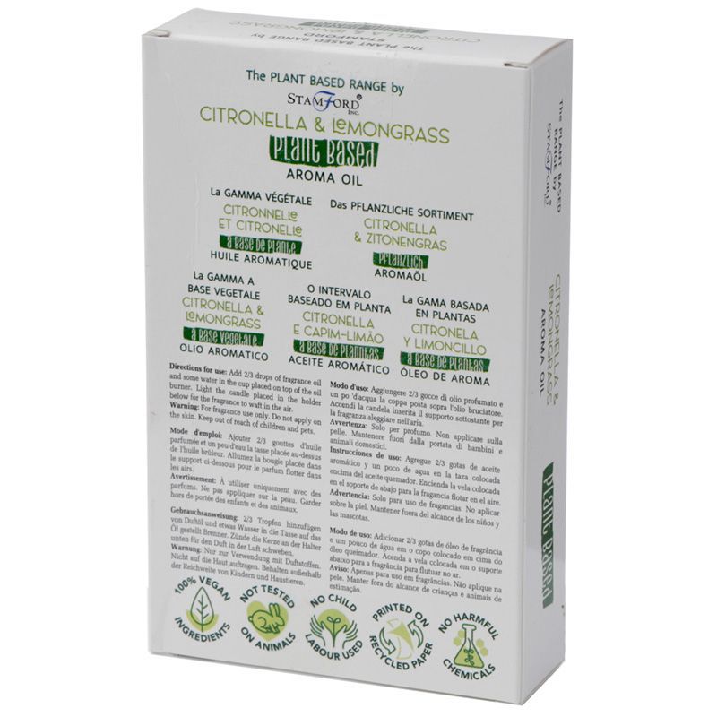 Plant Based Fragrance Oil - Citronella Lemon Grass – view 2