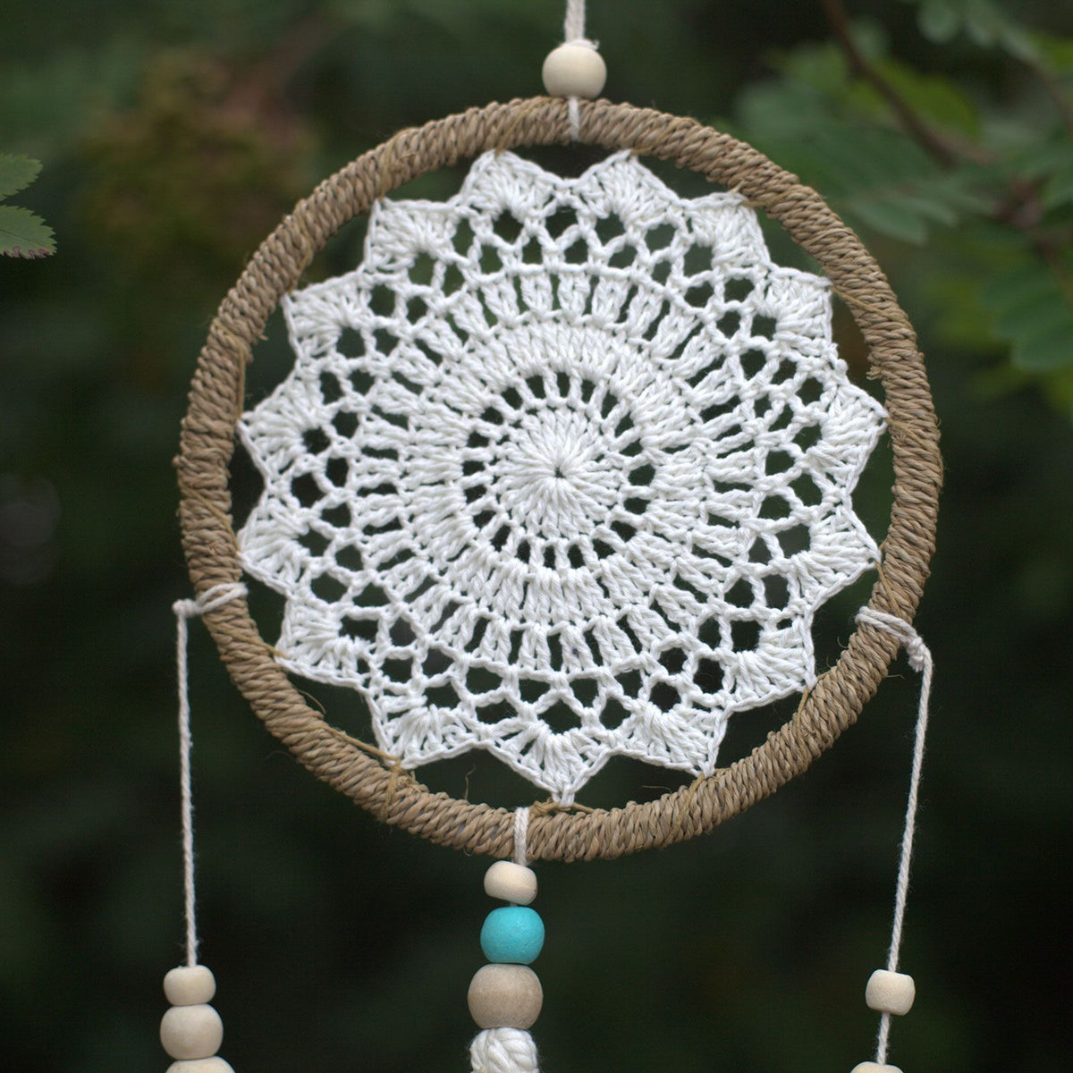 Medium Natural Dream Catcher - Elemental Spirits – view 2