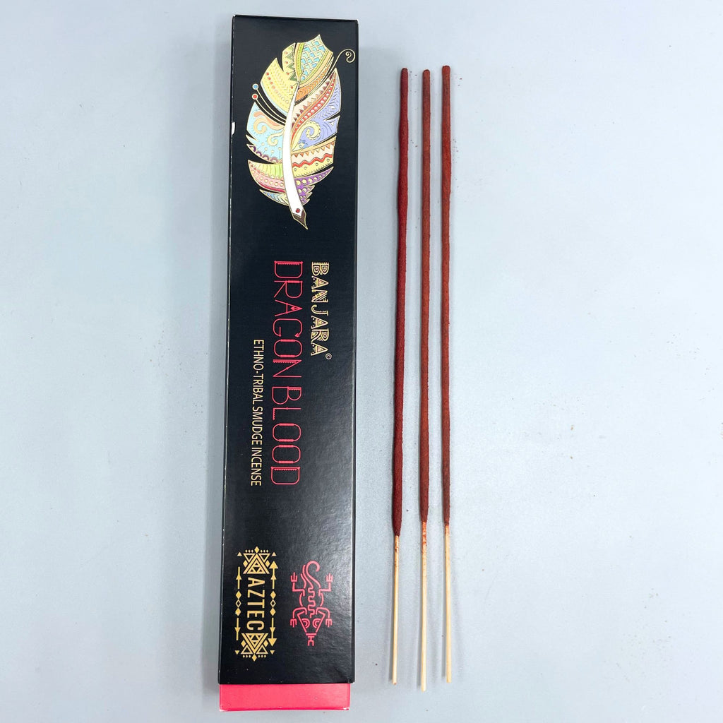 Banjara Tribal Smudge Incense Sticks - Dragon's Blood – view 3