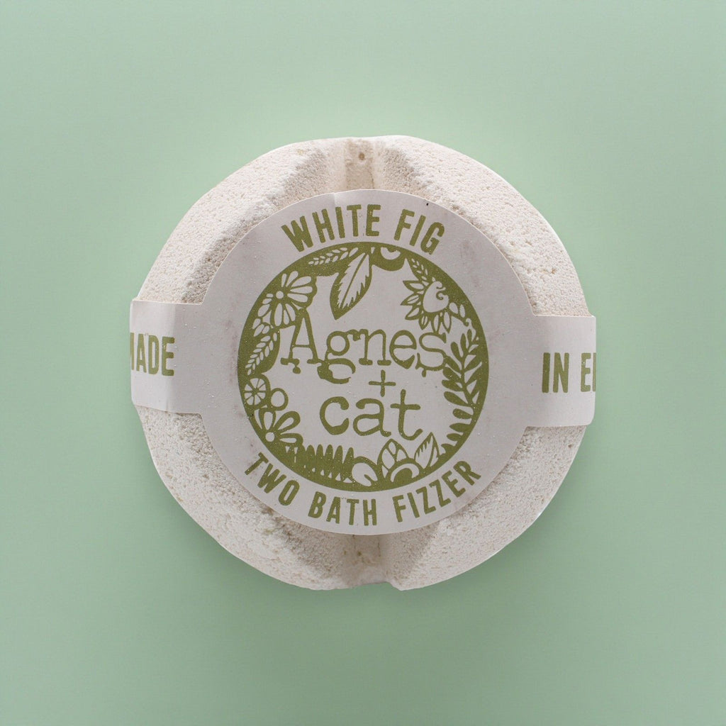 Agnes + Cat Bath Fizzer - White Fig – view 2