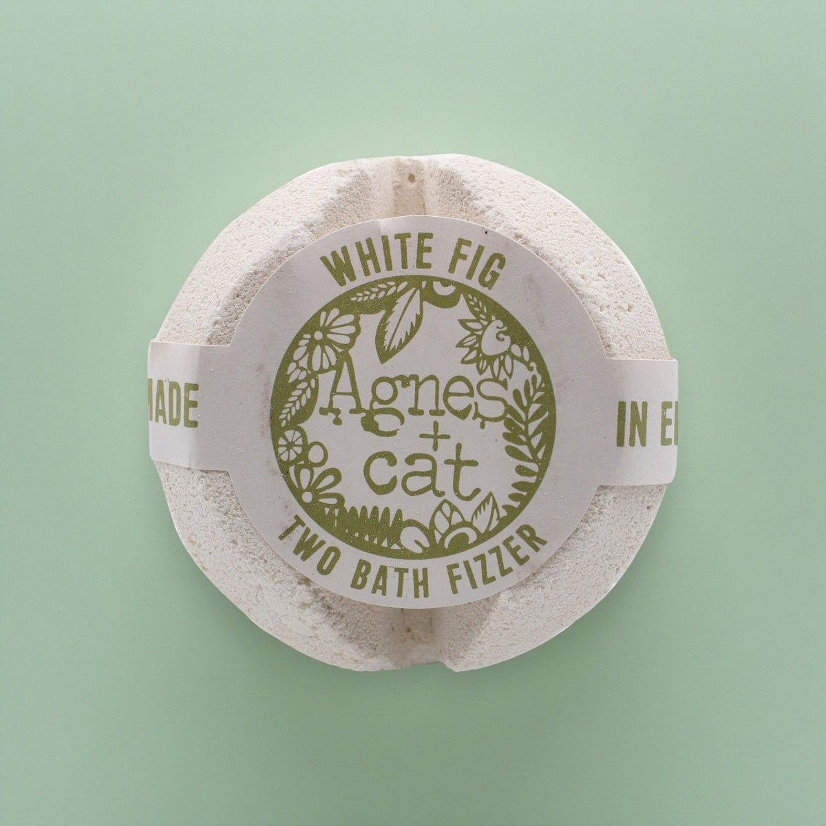 Agnes + Cat Bath Fizzer - White Fig – view 2