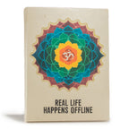 Lokta Mandala Inspiration Notebook – Large – Real Life – view 5