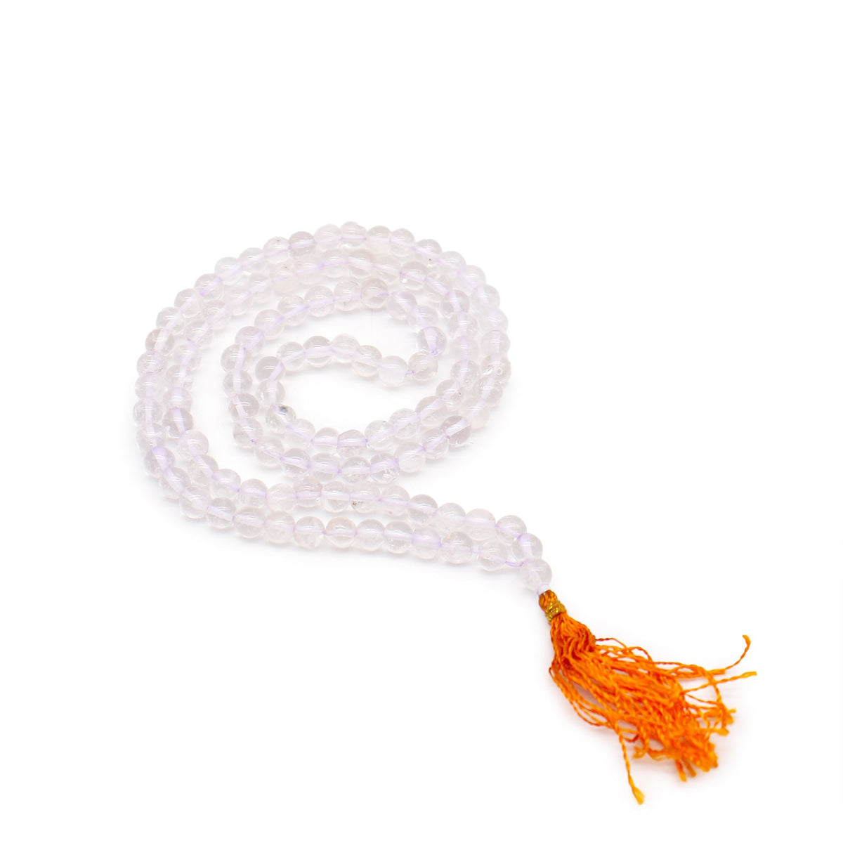 108 Bead Mala - Rock Crystal – view 3