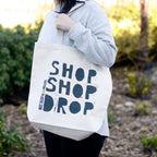 Shop Shop Drop Cotton Bag – view 6