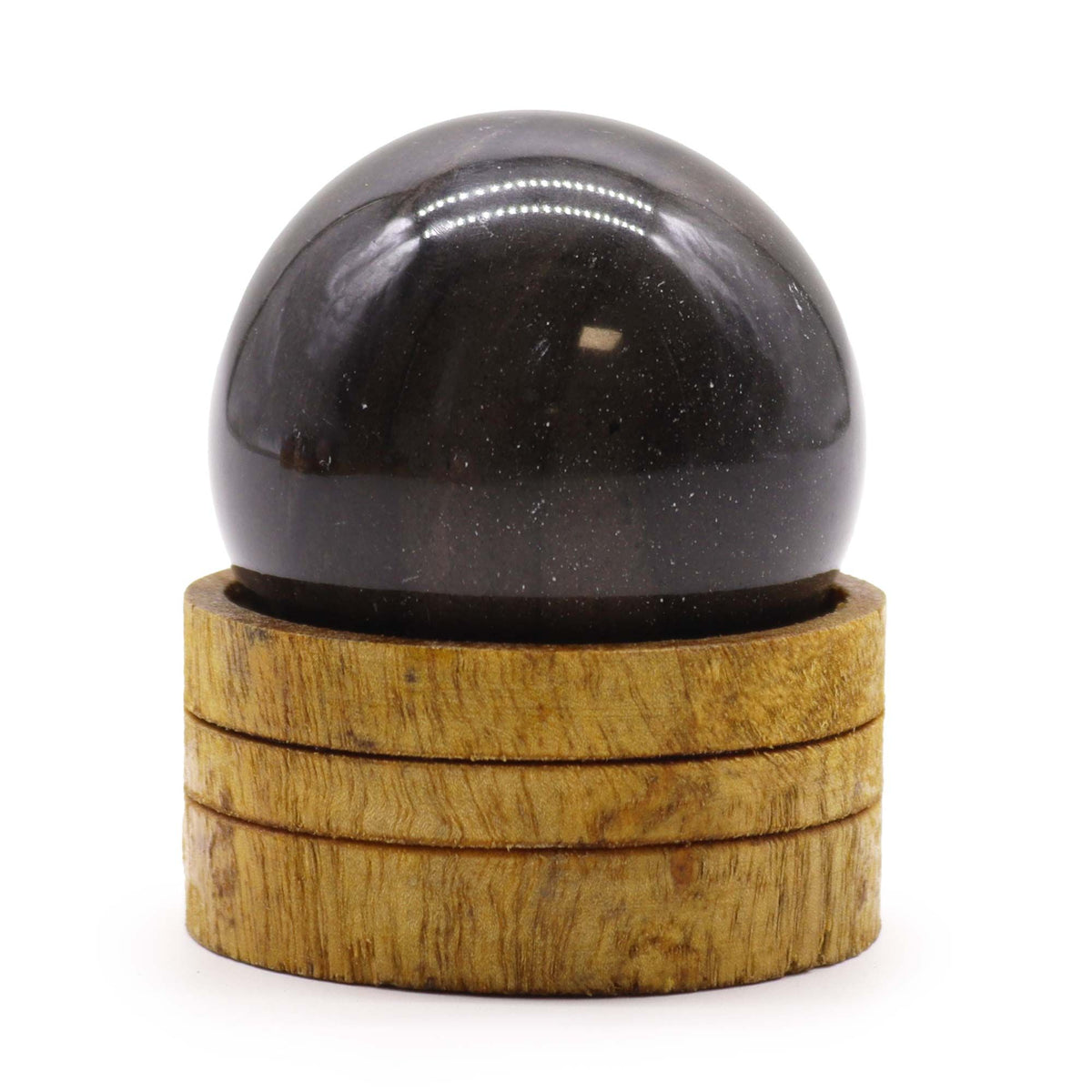 Ocean Agate Gemstone Sphere 50mm with Stand