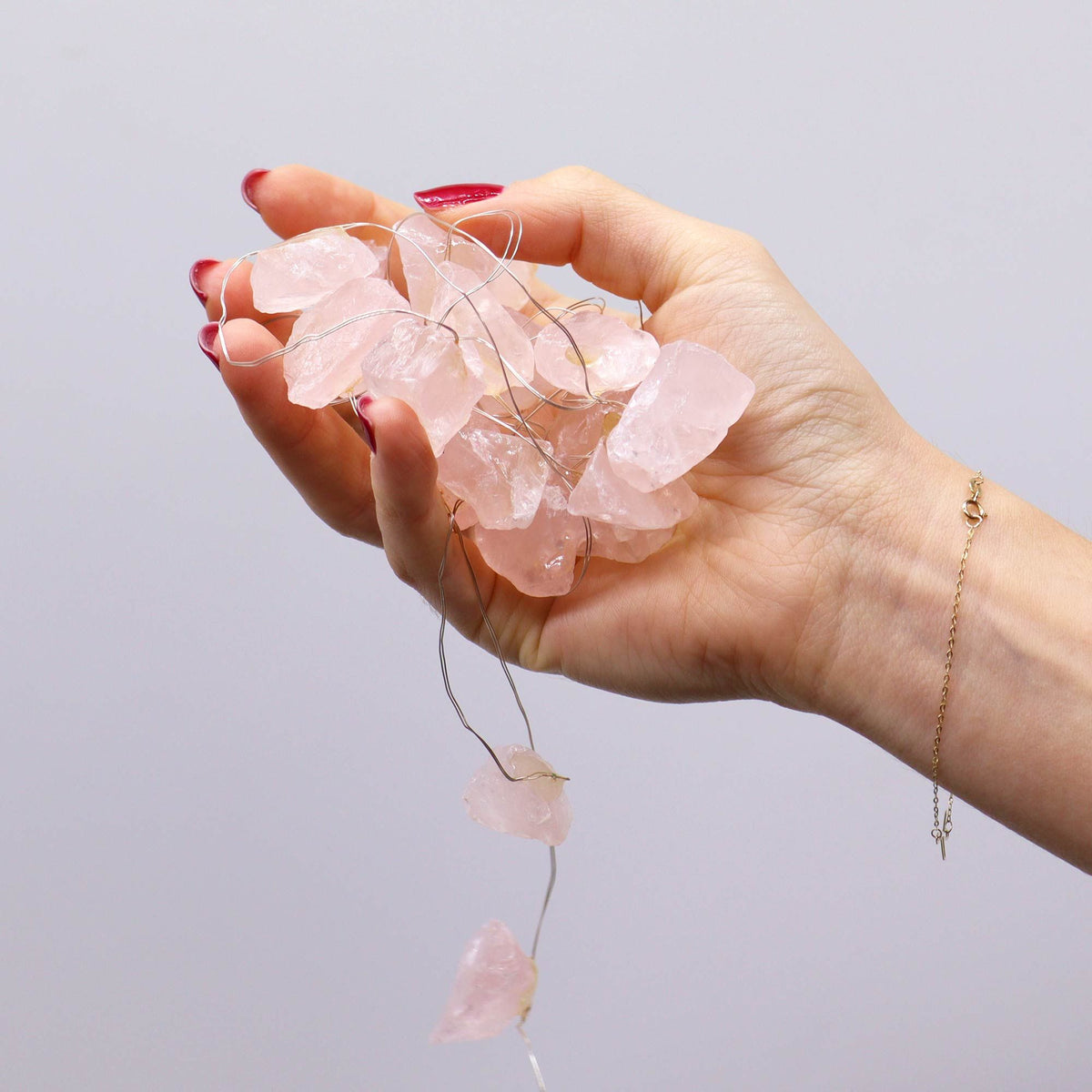 Rose Quartz Gemstone Enchantment Lights – view 5