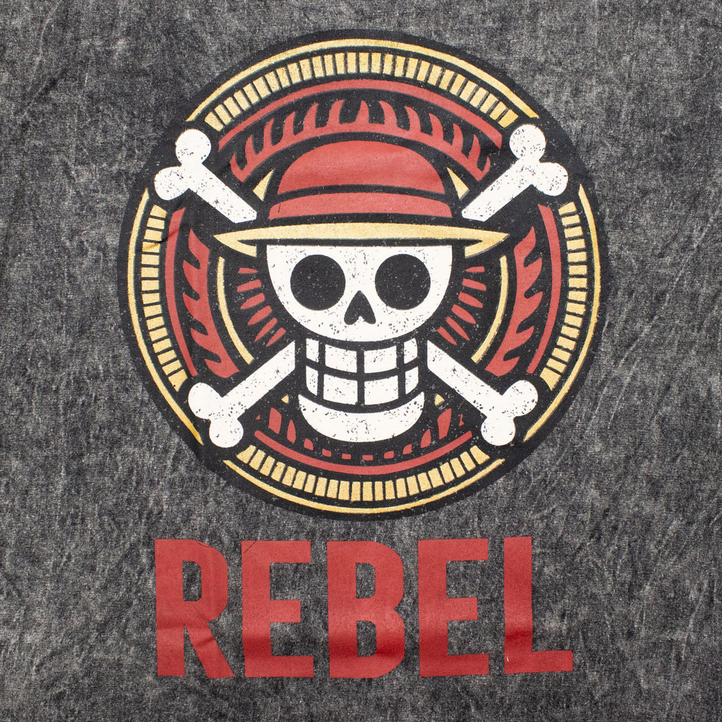 Nomad Sari Stonewashed T-Shirt - Rebel - Charcoal - Small – view 4