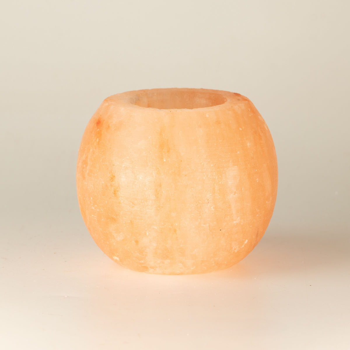Himalayan Salt Candle Holder - Round – view 3