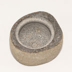 Natural Riverstone Grounding Pot - Small - approx 9x7cm