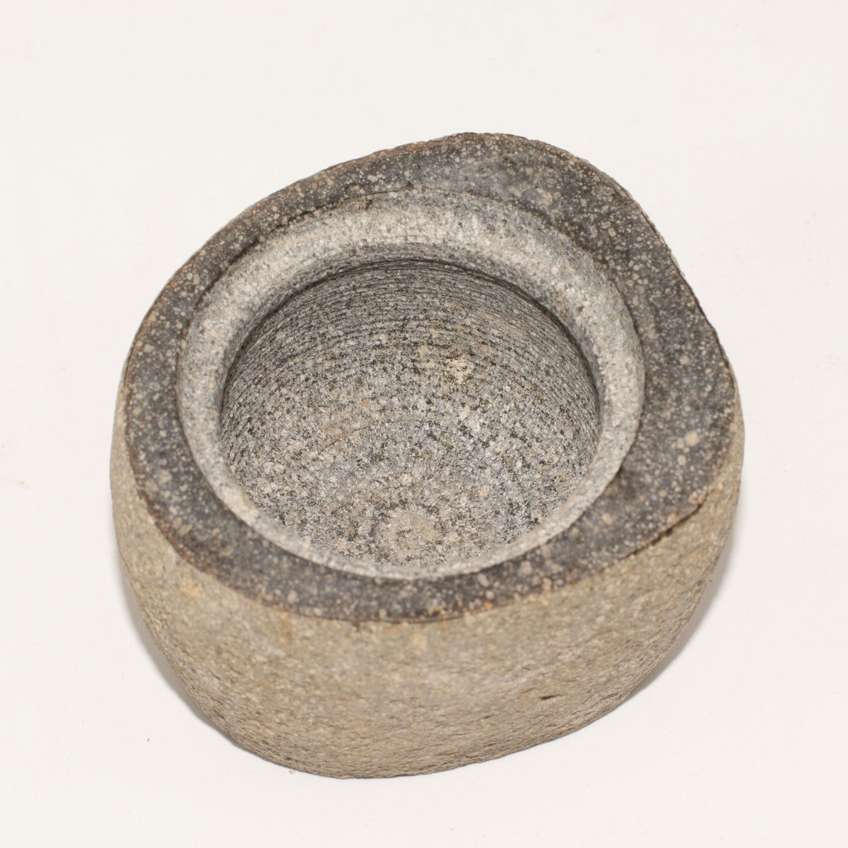 Natural Riverstone Grounding Pot - Small - approx 9x7cm
