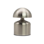 Touch Lamp, Silver Mushroom Dome, USB-C Rechargeable – view 2