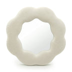 Squiggly Flower Mirror - Stone - 25.4 x 25.4 cm – view 4