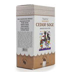Golden Cedar Sage Smudging Resin Sticks - 30g Pack of 6