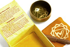 Solar Plexus Chakra Singing Bowl - Yellow Brass – view 2