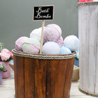 Small Nautical Storage Tub - Brown, 21 x 29 cm – view 5
