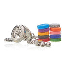Tree of Life Aromatherapy Diffuser Bracelet Stainless Steel – view 2