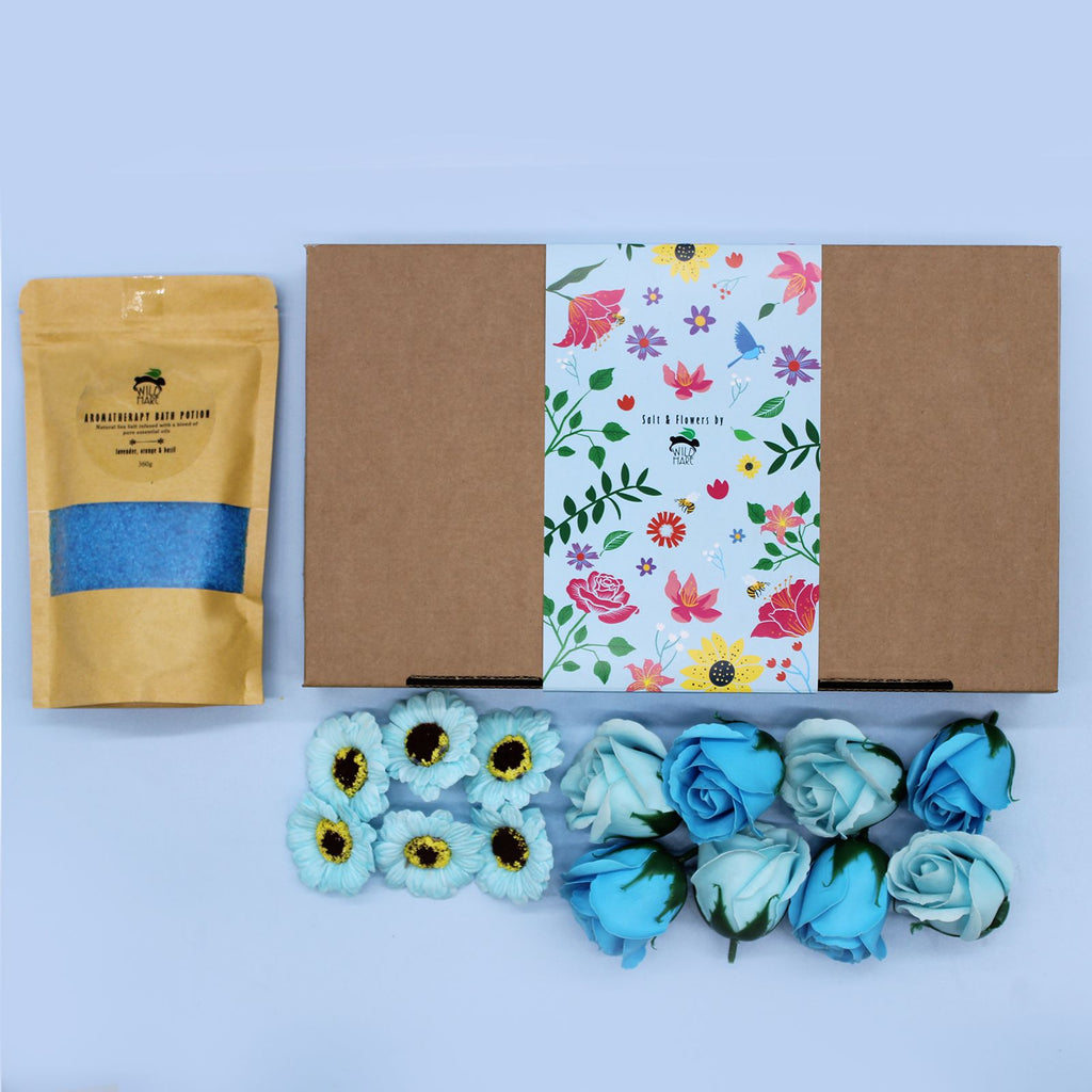 Wild Hare Salt & Flowers Set - Total Unwind – view 6