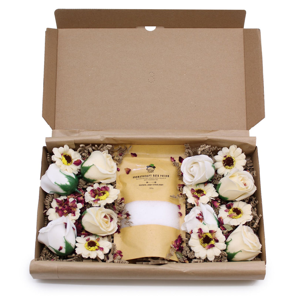 Wild Hare Salt & Flowers Set - Eucalyptus & Ginger – view 9