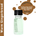 Warm Gingerbread Fragrance Oil 10ml – Pack of 10