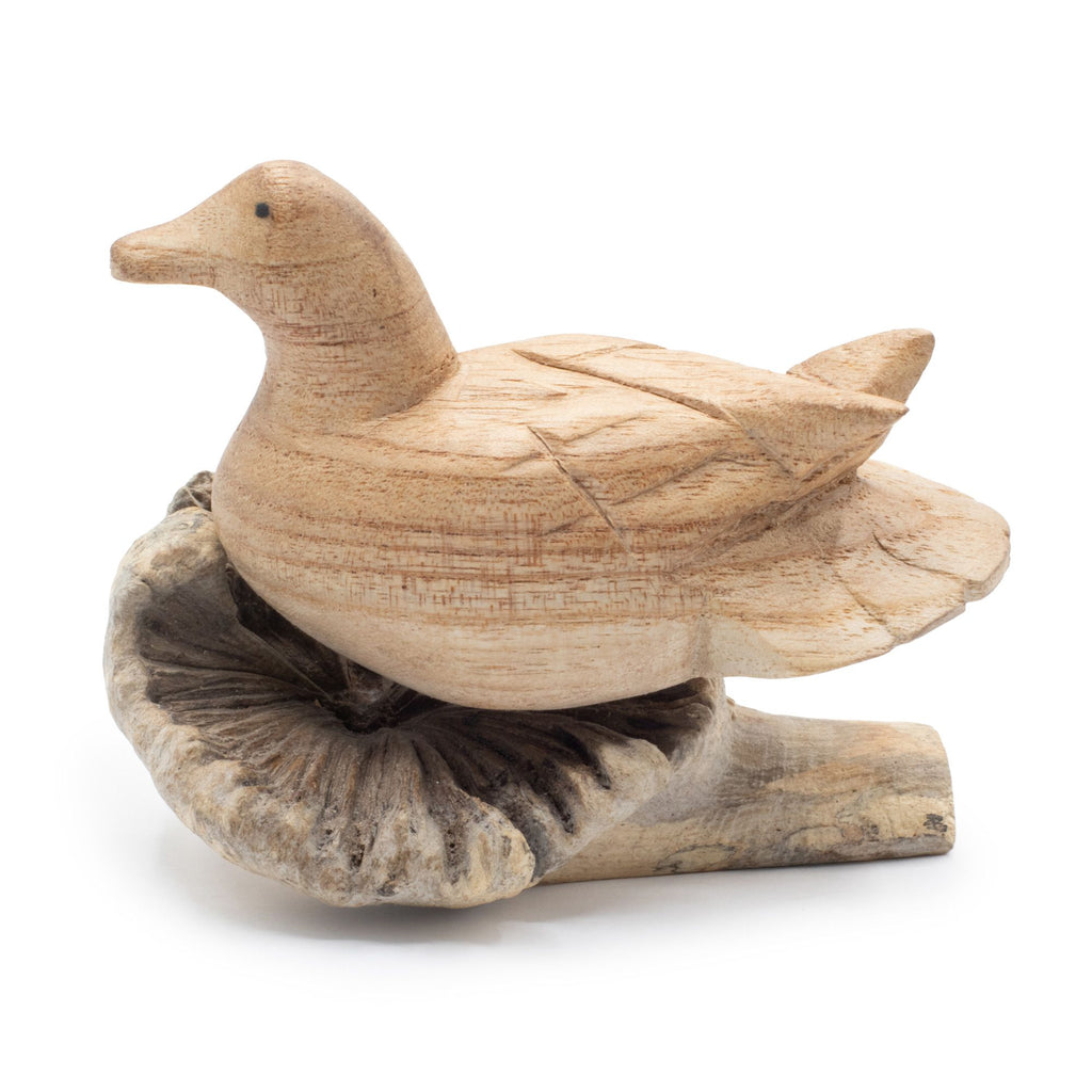 Parasite Wood Carving - Wild Duck Resting – view 3