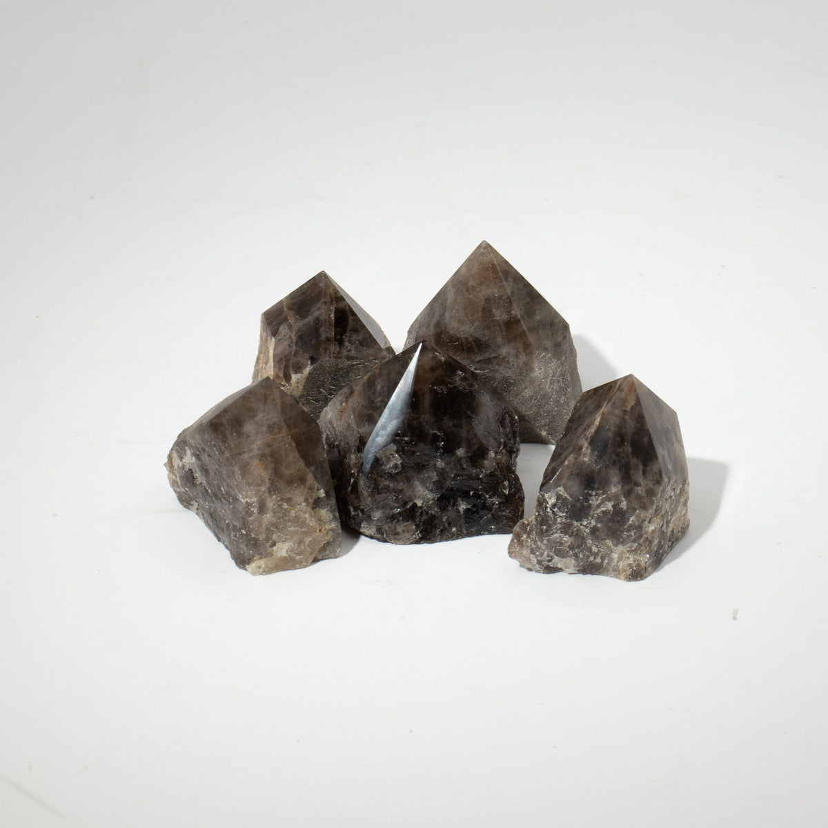 Smoky Quartz Top Polished Points, Pack of Approx 5-6 Pieces – view 5