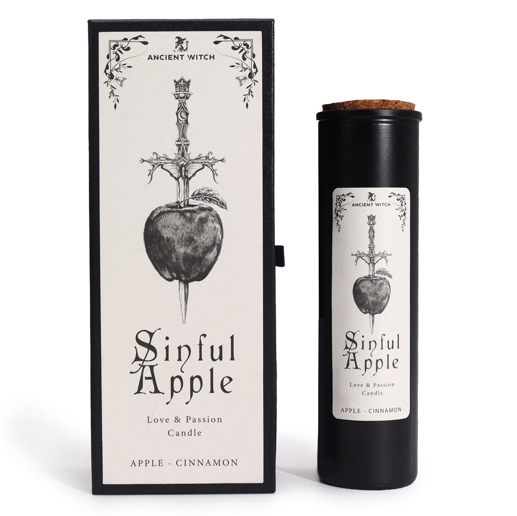 Ancient Witch Sinful Apple Ritual Candle - Apple & Cinnamon – view 3