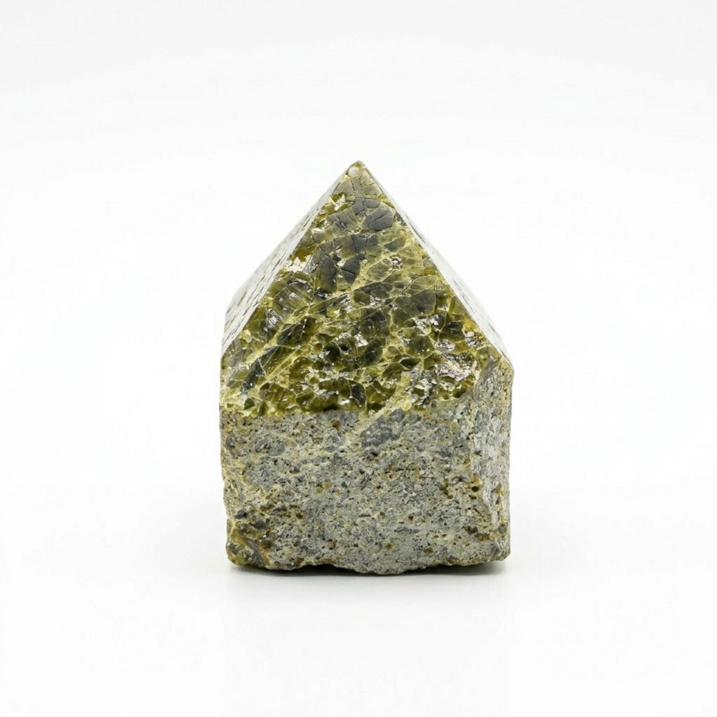 Epidote A Grade Top Polished Gemstone Point, pack of 5-6 pieces